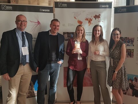 NHMs Deworm3 team at the NTD Summit