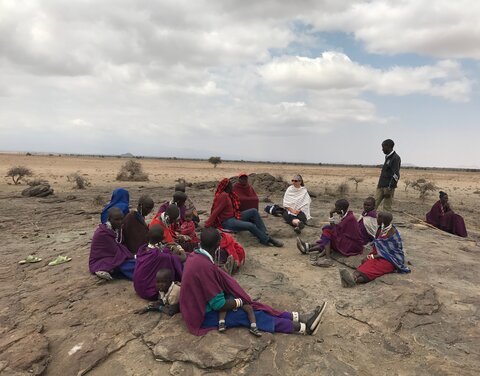 Interviewing participants